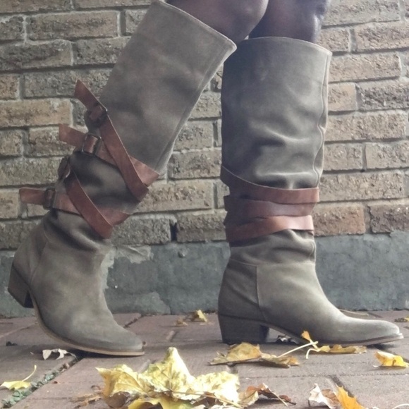 𝅺kg Sloucy Knee High Boots - Picture 2 of 15